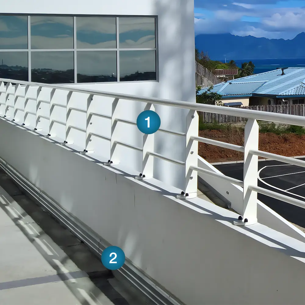 Lotentic et solinet, etancheité pont et parking, dani alu